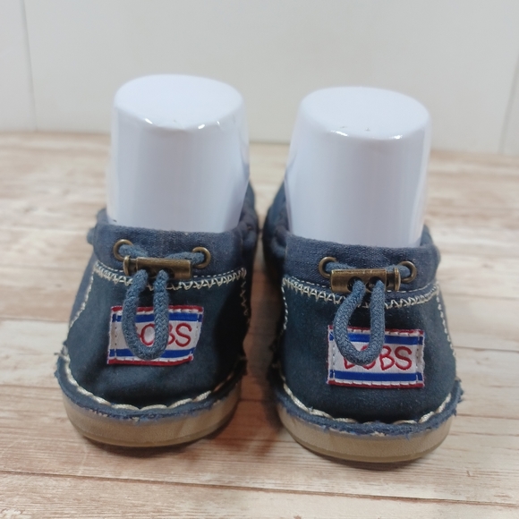 Bobs by Skechers Navy Blue Slip On Loafers Flats Women's Size 7 Arch Support - Picture 3 of 10